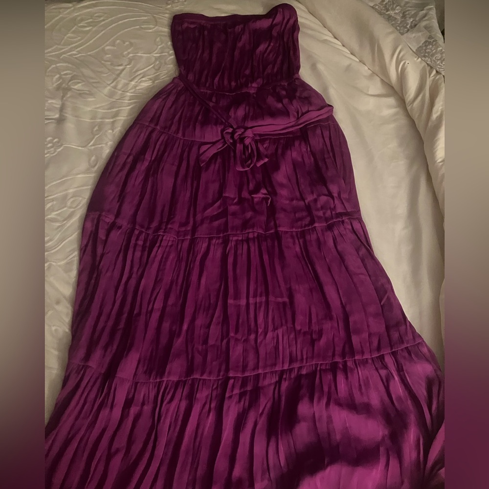 Brand new naked zebra fussia long dress with tags